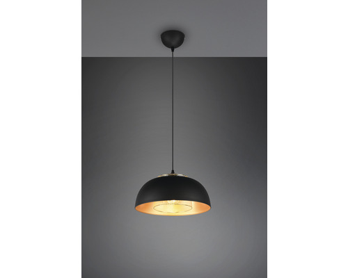 Lampa suspendată cu abajur în formă de semicerc