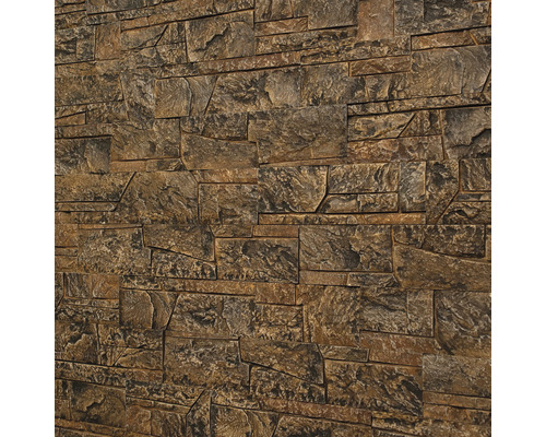 Placare perete cu aspect de piatră