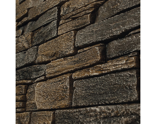 Placare perete cu aspect de piatră