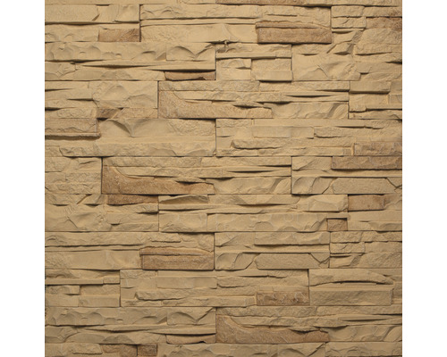 Piatră decorativă Moldova 01, multiformat, mix auriu-bronz Placare de perete cu aspect de piatră