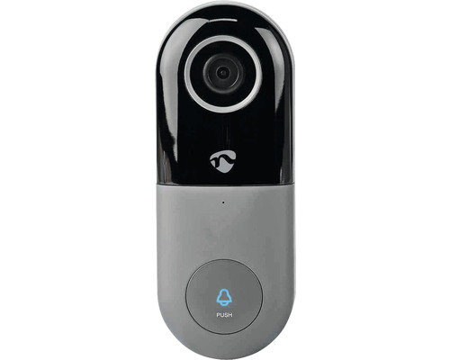 Videointerfon Nedis SmartLife Full HD 1080p 130°, dual audio, conexiune WiFi Sonerie inteligentă cu cameră