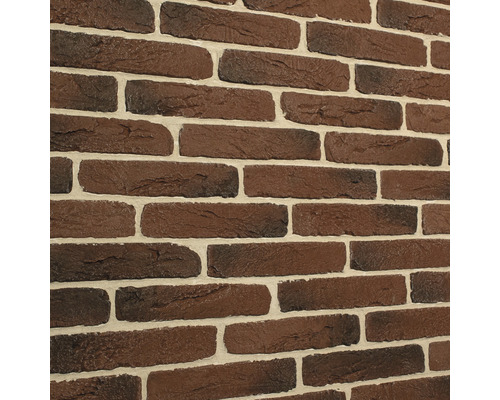 Panouri de perete cu aspect de piatră, cu cărămizi maro și rosturi