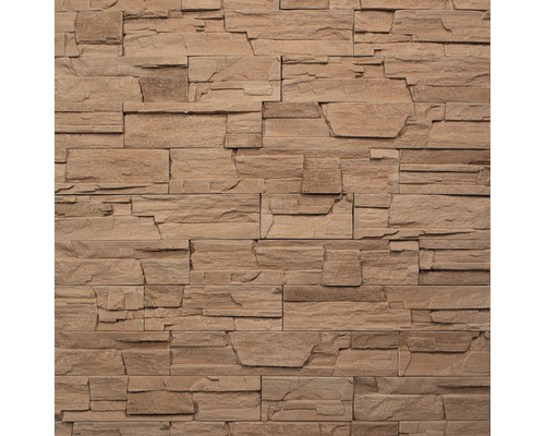 Piatră decorativă Orhei 03, multiformat, bronz Placare cu aspect de piatră naturală ca placare a peretelui