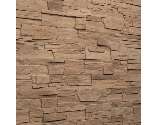 Placare de perete cu aspect de piatră.