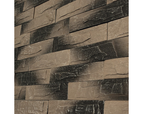 Perete decorativ de piatră cu model de piatră