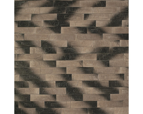 Piatră decorativă Thassos 03, 5x19,5 cm, gri Placare de perete cu aspect de piatră pentru interior