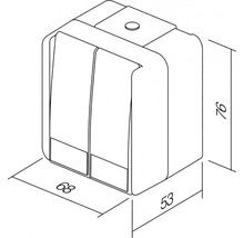 Carcasă cutie de comutare cu dimensiuni