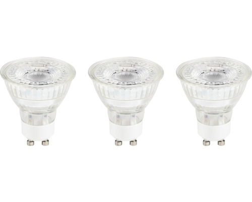Becuri LED spot Verpackungsdesign GU10 4,9W 450 lumeni 230V, lumină caldă, 3 bucăți
