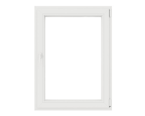Fereastră PVC termopan 4 camere 86x116 cm albă dreapta deschidere simplă