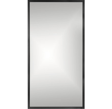 Oglindă baie dreptunghiulară Cordia BRW Line 65x120 cm ramă neagră