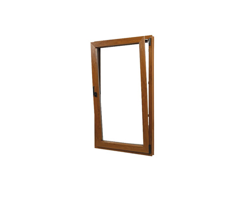 Fereastră rabatabilă cu ramă din lemn