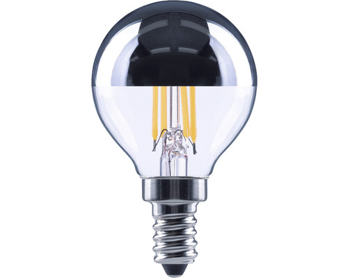 Bec LED Flair E14 4W 380 lumeni, glob clar G45, lumină caldă Bec glob cu dulie E14 și tehnologie cu filament LED