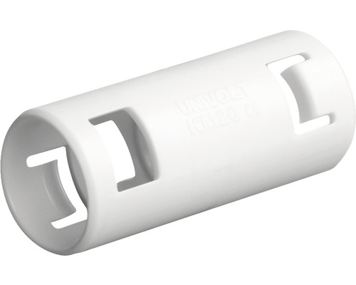 Tub distanțier din plastic cu fante