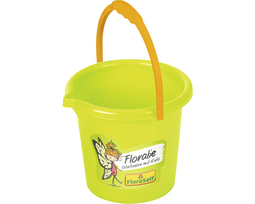 Găleată pentru copii FloraSelf Floralie 1 l verde