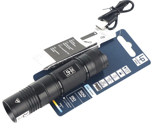 Lanternă LED Lumak Pro cu cablu de încărcare USB