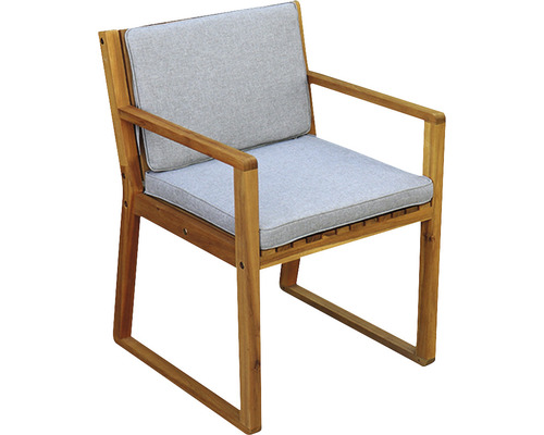 Set 2 scaune grădină Garden Place Lilja lemn 93x61,5x29,5 cm
