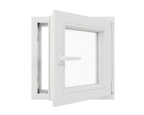 Fereastră din plastic deschisă
