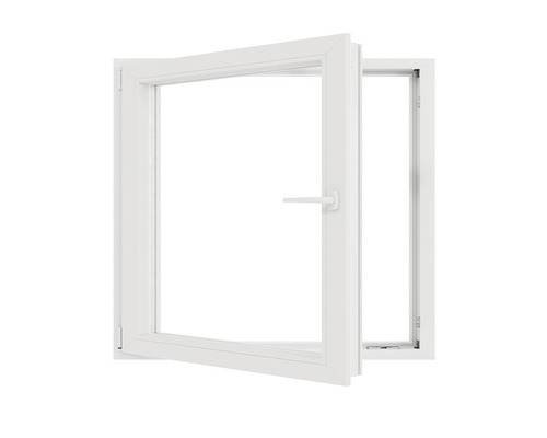 Fereastră albă deschisă oscilobatantă