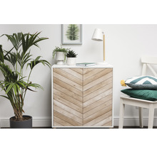 Autocolant mobilă d-c-fix® model lemn Chevron 67,5x200 cm