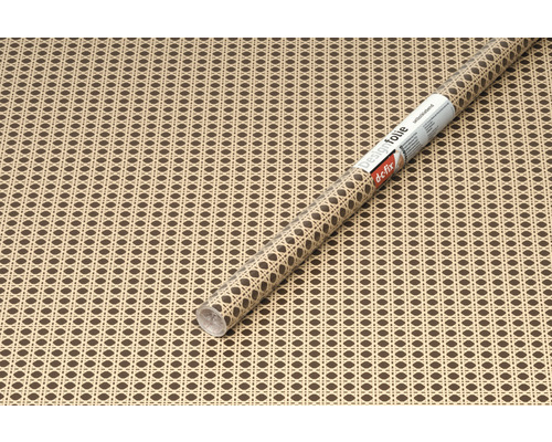 Folie decorativă cu model de ratan pe o suprafață