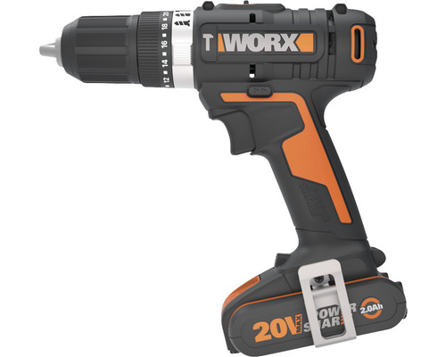 Mașină de înșurubat cu acumulator cu logo-ul Worx