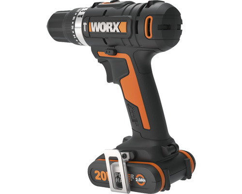 Mașină de găurit și înșurubat cu acumulator Worx cu acumulator de 2,0 Ah