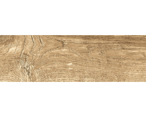 Gresie exterior / interior porțelanată Sierra Brown 15x90 cm Structură de lemn pentru pardoseli