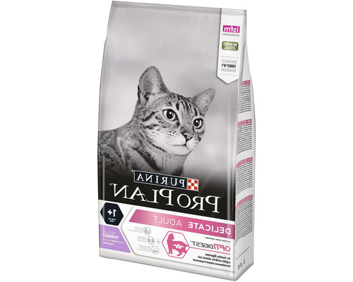 Hrană uscată pentru pisici PURINA Pro Plan Delicate cu curcan 1,5 kg