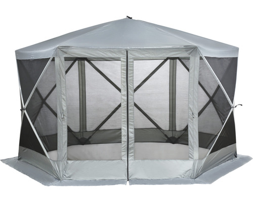 Cort de petrecere octogonal cu protectie impotriva insectelor
