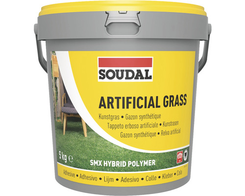 Adeziv pentru gazon artificial Soudal 5 kg Adeziv pentru gazon artificial Soudal, recipient de 5 kilograme