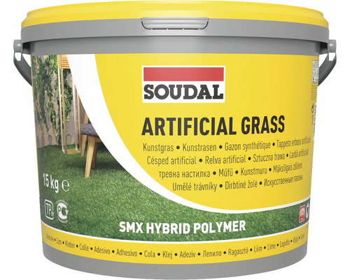 Adeziv pentru gazon artificial Soudal 15 kg Găleată adeziv Soudal pentru gazon artificial 15 kg