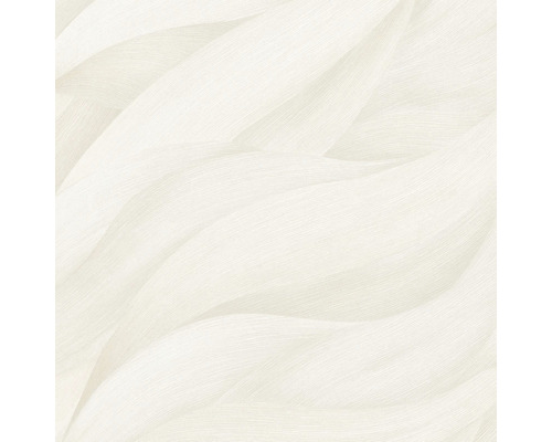 Tapet vlies 10257-01 Casual Chique Waves alb 10,05x0,53 m Tapet cu model ondulat