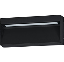 Lumină de perete cu LED negru pentru exterior
