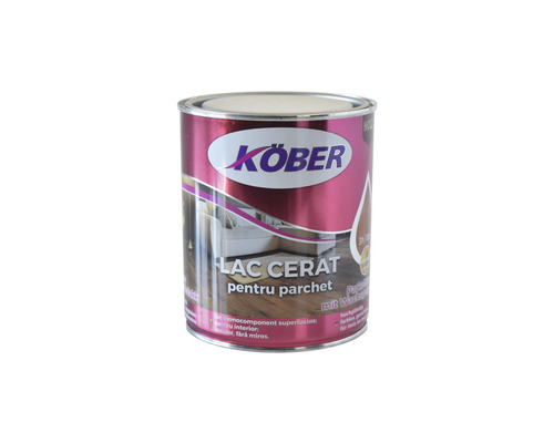 Lac cerat monocomponent pentru parchet Köber 0,75 l Lac cerat pentru parchet Köber, cutie