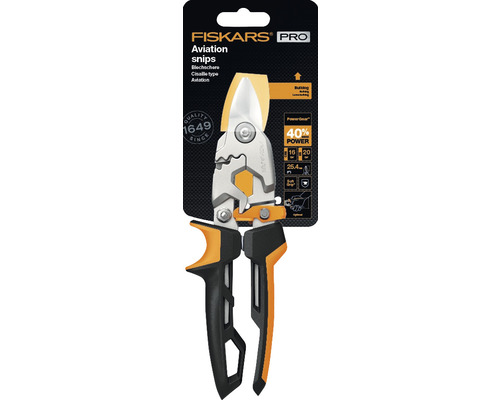 Foarfece de tablă Fiskars Pro Aviation
