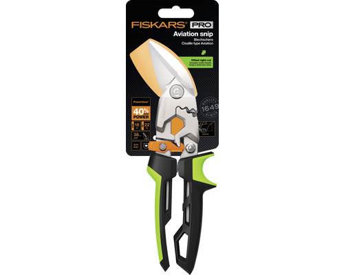 Fiskars Pro foarfeca de tablă Aviation