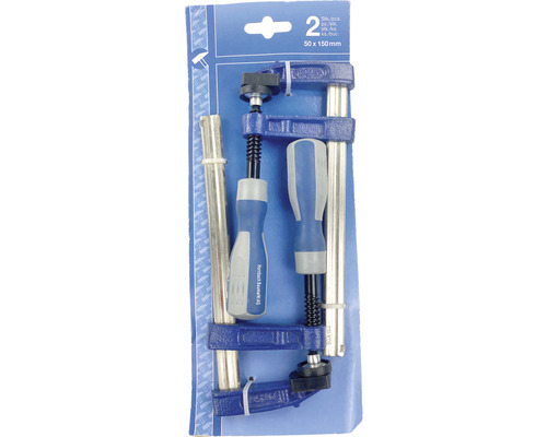 Set cleme 2 piese 50 x 150 milimetri