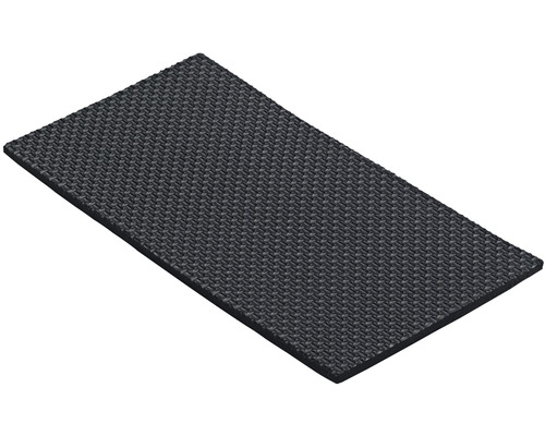 Amortizor anti-alunecare pentru mobilă Hettich 100x200x5mm, negru, pachet 2 bucăți, autoadezive