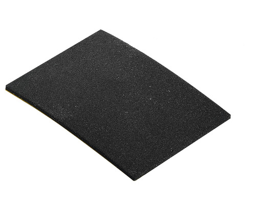 Amortizor anti-alunecare pentru mobilă Hettich 40x60x1,5mm, negru, autoadeziv Placă izolatoare neagră