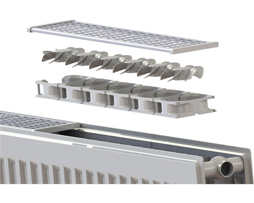 Ventilator calorifer pentru distribuție eficientă a căldurii