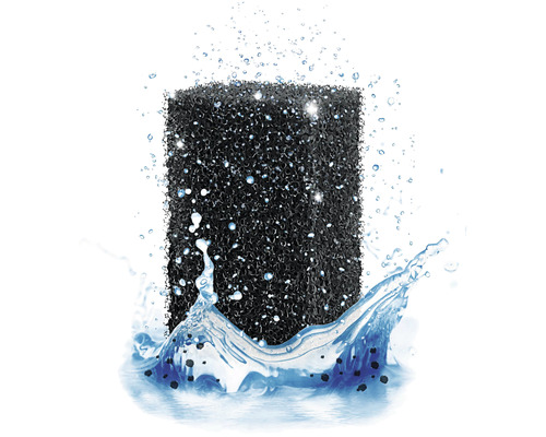 Burete filtrant CIANO Foam L Burete de filtru cu stropi de apă