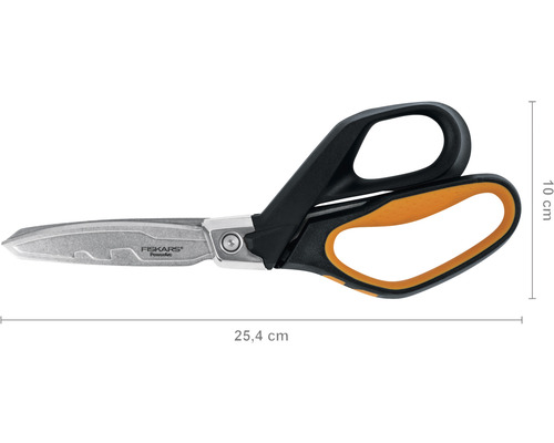Foarfece universal Fiskars PowerArc cu o lungime de 25,4 cm