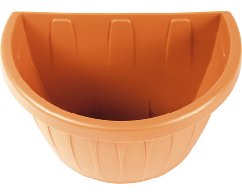 Jardinieră de perete semicirculară din plastic