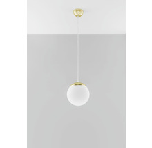 Lampă suspendată cu abajur sferic