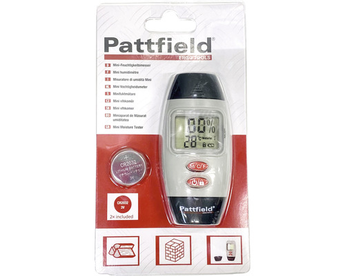 Mini-higrometru Pattfield în pachet cu baterie