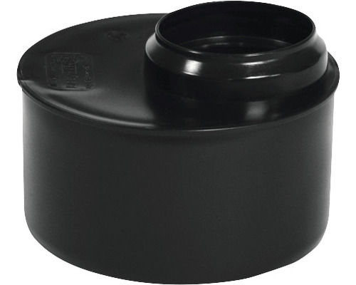 Reducție excentrică VALROM din polipropilenă fonoabsorbantă Ø 110/50 mm 45° Adaptor pentru conducte de apă uzată