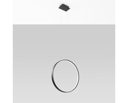 Lumină suspendată circulară cu design minimalist