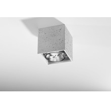 Lumină de tavan din beton cu spot