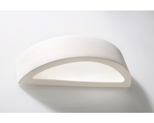 Lumină de perete semicirculară din gips