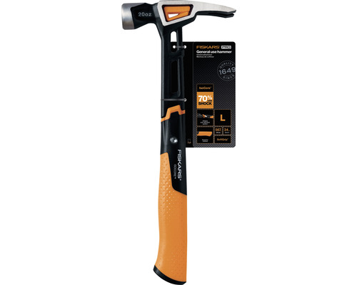 Ciocan universal Fiskars cu amortizare a șocurilor IsoCore și mâner SoftGrip